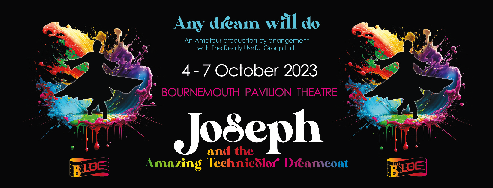 Joseph and the Amazing Technicolor Dreamcoat Banner